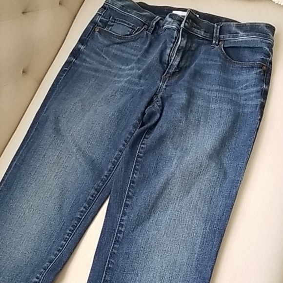 4/$34 Loft Modern Straight Jeans 26/2 - Picture 3 of 6